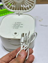 2 in 1 Cool Humidifer Fan | Mist Fan | Aroma Diffuser + Fan