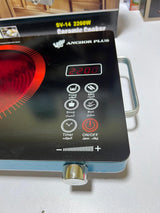 Ancher plus 2200 Watt hotplate |  Fused Plug |  1 Year Warranty