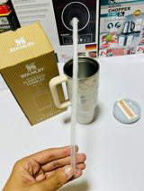 Stanley Tumbler 40 Oz. 1200ML Stanley Cup. Stainless Steel Vacuum Insulated Tumbler mugs with straw