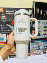 Stanley Tumbler 40 Oz. 1200ML Stanley Cup. Stainless Steel Vacuum Insulated Tumbler mugs with straw