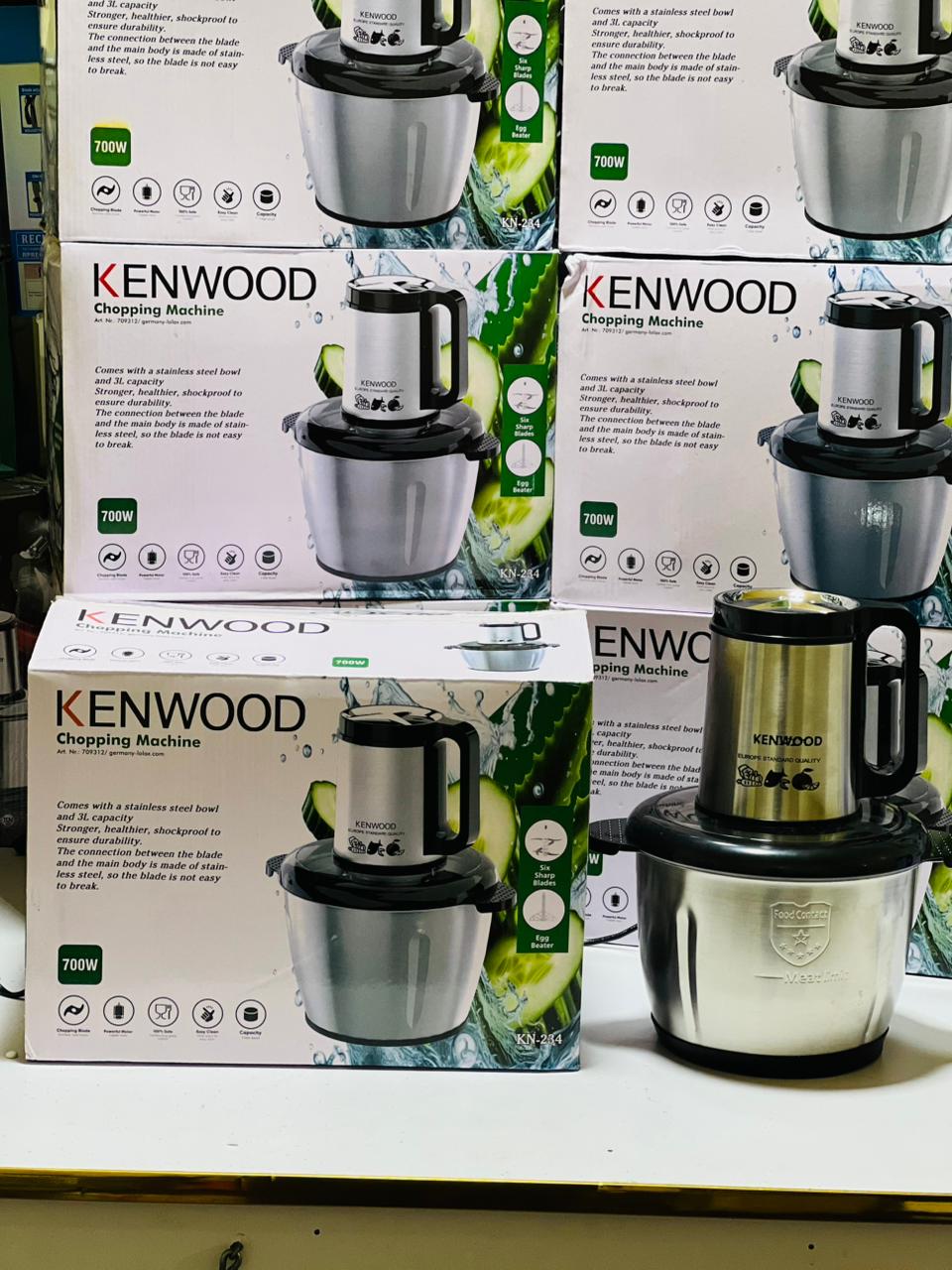 Kenwood 3L Electric Meat Chopper – Powerful 3-Speed Grinder