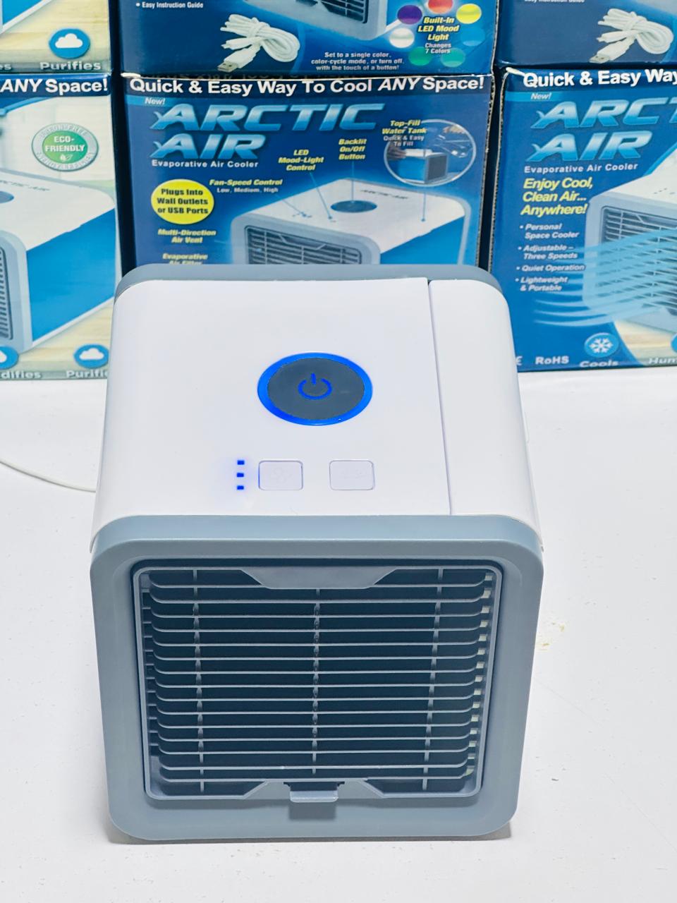 2 in 1 Air cooler | AC Fan | with Water Tank and Changing Color | Plug and Play