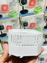 2 in 1 Light Retractable Fan | Fan + Lamp | Rechargeable with long lasting battery