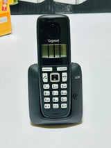 Gigaset A220 Trio Cordless Phone with 200 Hrs Standby, 50M Indoor-300M Outdoor Range, Internal-External Call Transfer, Speakerphone, 80 Contact Storage, Made in Germany