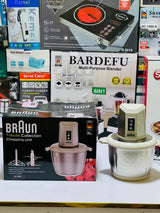 3 Liters Multifunctional Braun Food Chopper | 3L Imported Braun Meat Grinder | German Lot
