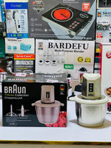 3 Liters Multifunctional Braun Food Chopper | 3L Imported Braun Meat Grinder | German Lot