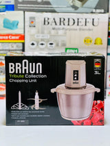 3 Liters Multifunctional Braun Food Chopper | 3L Imported Braun Meat Grinder | German Lot