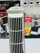 Portable 2 Speed USB Desk Fan With LED Light Bladeless Safe And Quiet Table Tower Fan For Students And Office Workers