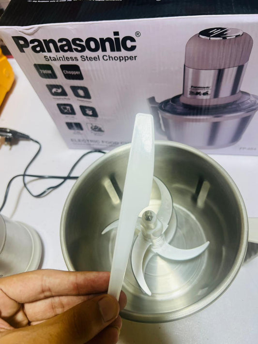 Panasonic  Food Processors 3L Meat Grinder Stainless Steel Electric Chopper Meat Grinder - Mincer, Food Processor, Slicer - Home Appliance