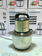 Kenwood 3L Electric Meat Chopper – Powerful 3-Speed Grinder with Egg Beater