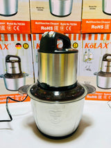 Kolax  3.0  litre Chopper | 6 stepping Blades | 600 watts | 3 speeds | 1 years warranty