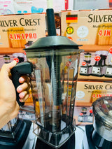 Silver Crest 3-in-1 Kitchen Blender & Food Processor 800W - Juicer, Grinder & Chopper Multi-Function Mixer