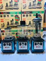 TURK  3 in 1 Multifunctional Blender Commercial Heavy Duty Blender 1000W High Performance Power Blender 2.5L Jug 2.0 litr Chopper and 700ml Grinder for Kitchen