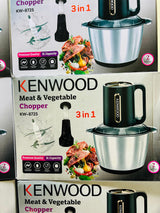 Kenwood 3 in 1 Meat and Vegetable Chopper KW-8725 Capacity: 3L