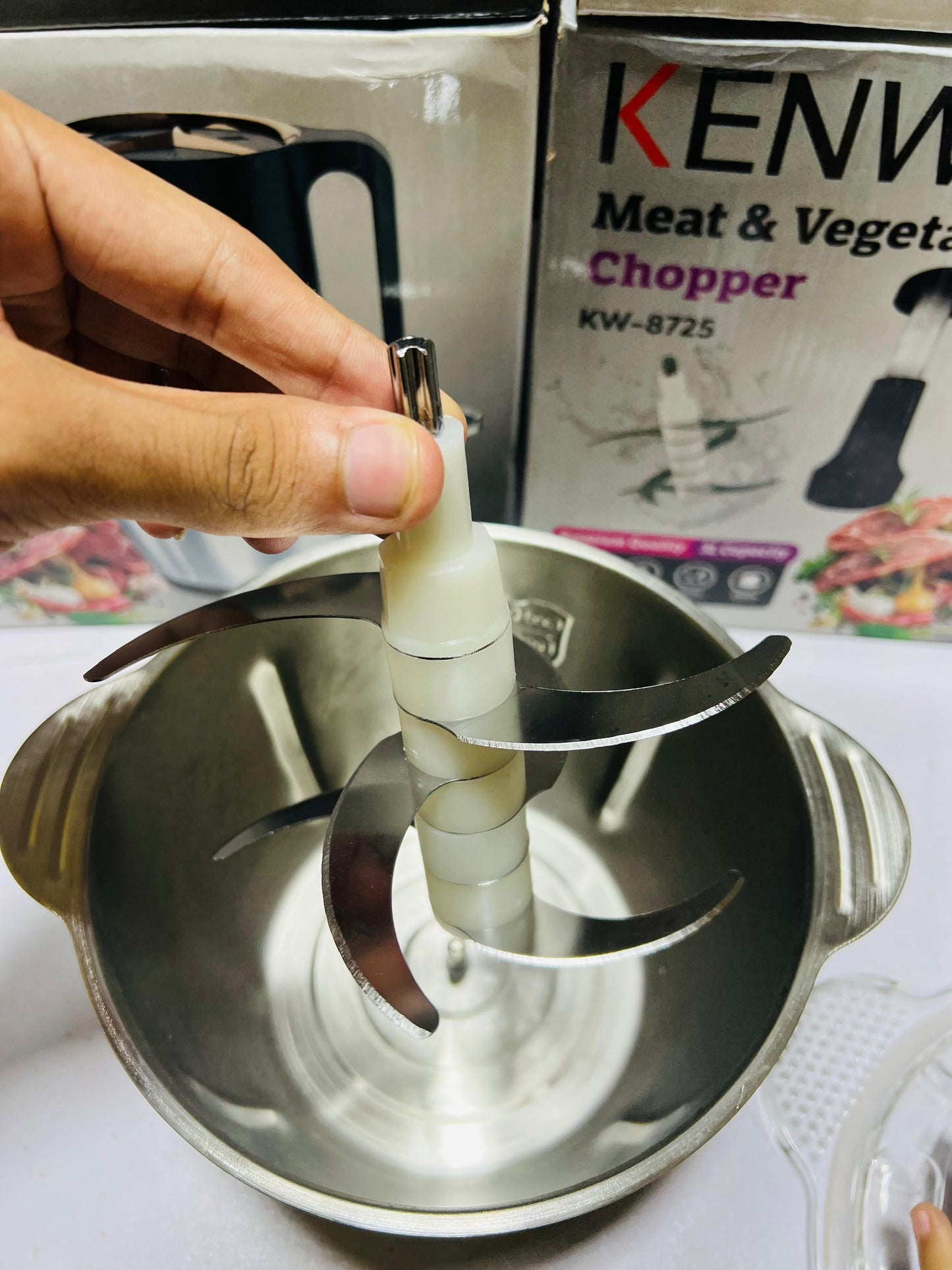 Kenwood 3 in 1 Meat and Vegetable Chopper KW-8725 Capacity: 3L