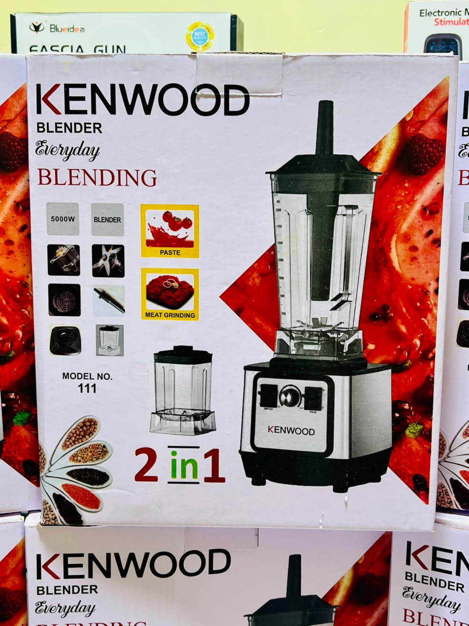 Kenwood 2 in 1 Juicer Blender | Grinder | 2 litre Jug | with 2 years Warranty