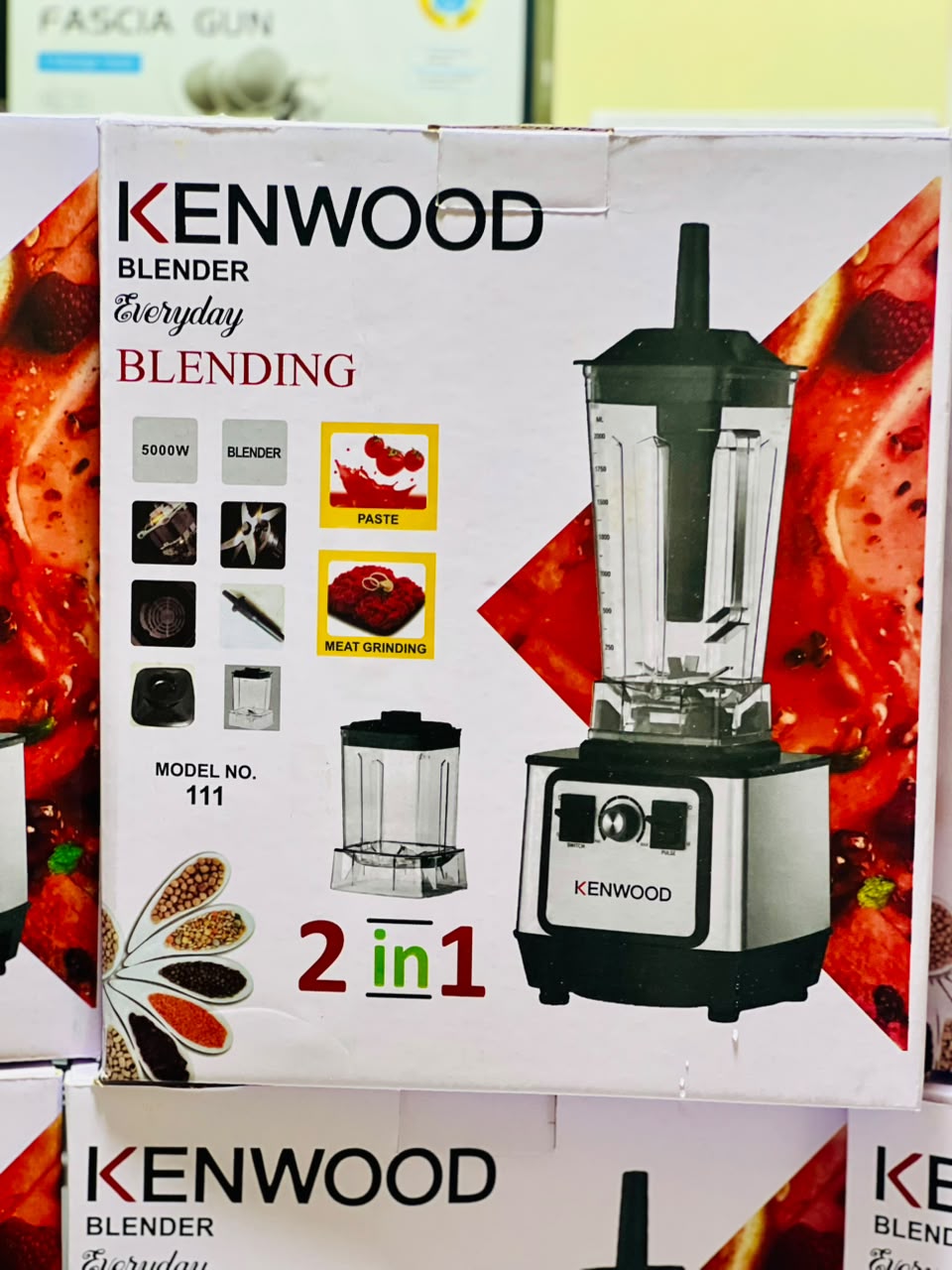 Kenwood 2 in 1 Juicer Blender | Grinder | 2 litre Jug | with 2 years Warranty