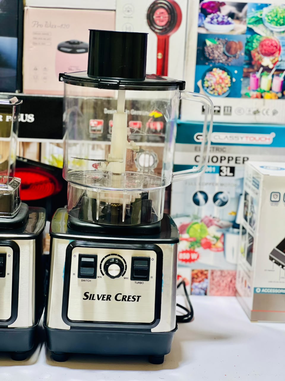 Silver Crest 3 in 1 Juicer Blender | Chopper | Grinder | Blender with 2 years warranty