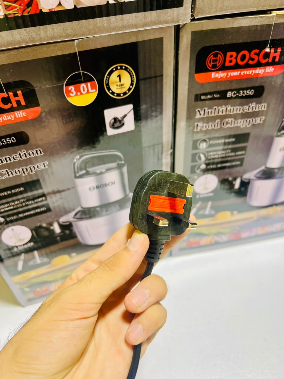 Bosch Germany 3 Litre Chopper - Heavy Duty Motor | Commercial Use 1 year Warranty