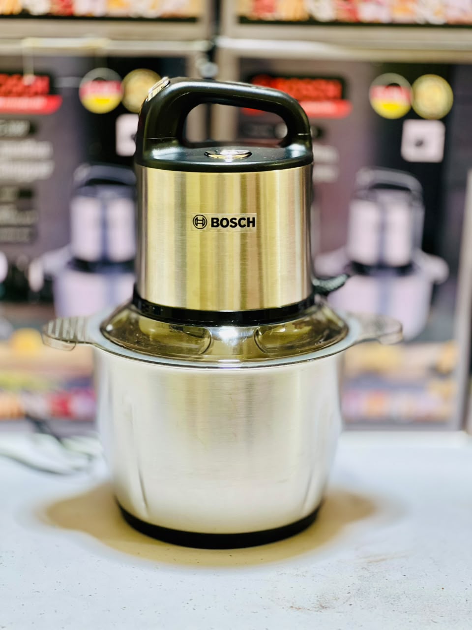 Bosch Germany 3 Litre Chopper - Heavy Duty Motor | Commercial Use 1 year Warranty