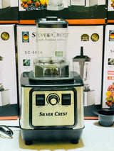 SC-6688 Silver Crest 2 in 1 Juicer | Juicer Blender | Grinder Jar | 1 Years Warranty