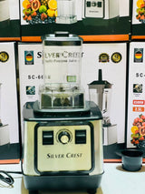 SC-6688 Silver Crest 2 in 1 Juicer | Juicer Blender | Grinder Jar | 1 Years Warranty