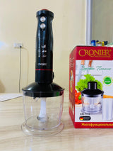 New Hand Blender Set 4 in 1 & 5 in 1 With Beater 800Watts & 600Watts single speed option Stainless Steel Immersion Blender - Egg beater and Milk Frother - Chopper and 600ml Beaker with Lid - Juicer Machine - kitchen
