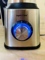 Super Crest Germany Full Steel Body 3-in-1 Electric Juicer, Chopper and Grinder Machine Heavy Duty SCT-8031
