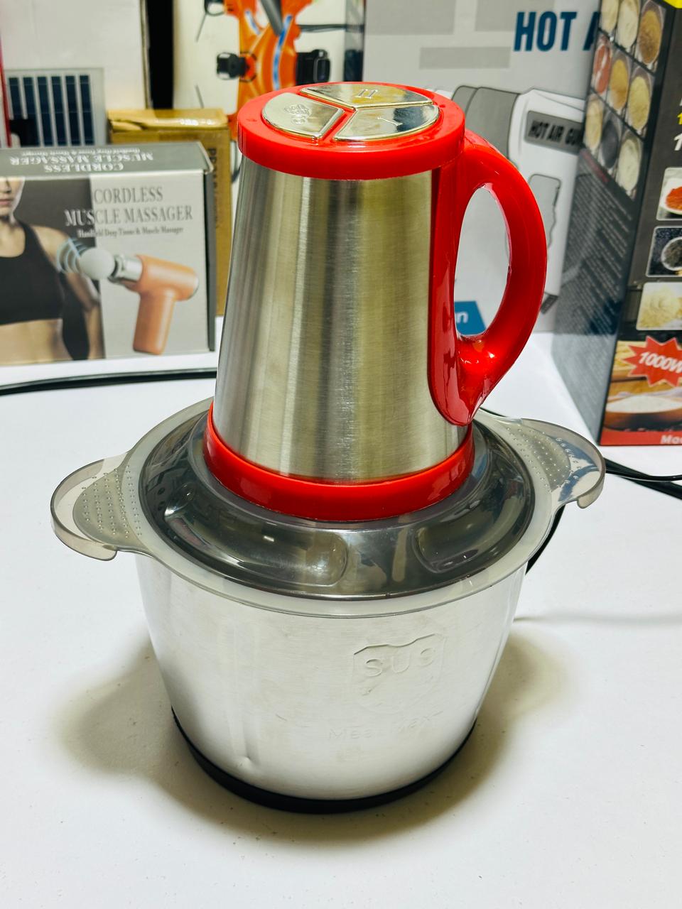 Classy touch 2 in 1 Chopper | SUS 304 Steel | Food Safe | Corrasion Resistant