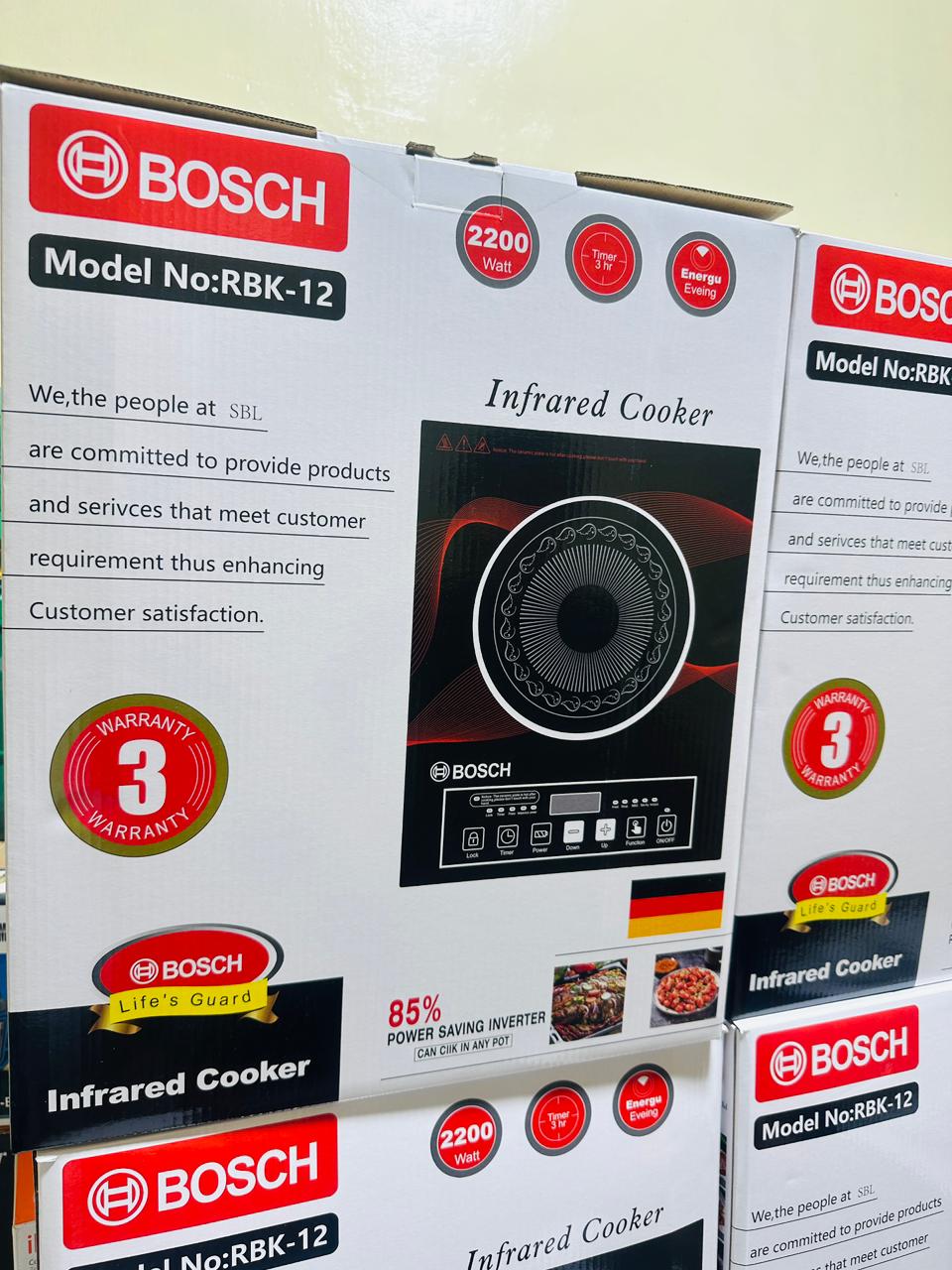 Bosch 2200 Watts | Made in Germany | Fused Switch | 1 year Warranty