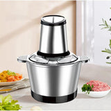 Silver Crest HomeFast Meat Grinders Electric Food Processor, Multipurpose Smart Kitchen Food Chopper Vegetable Fruit Cutter Onion Slicer Dicer, Blender and Mincer