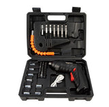 47 pcs Cordless Electric Screwdriver Drill 3.6V Rechargeable