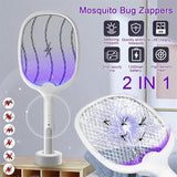 2 in 1 Rechargeable mosquito killer racket 2 in 1 and night lamp Mosqutio