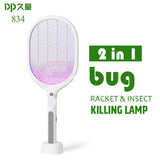 2 in 1 Rechargeable mosquito killer racket 2 in 1 and night lamp Mosqutio