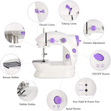 Sewing Machine For Learning | Plug in play | Cells operated | pedal operated