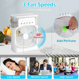 4 In 1 Fan Air Cooler with Humidifier & Night Light | Mist Fan